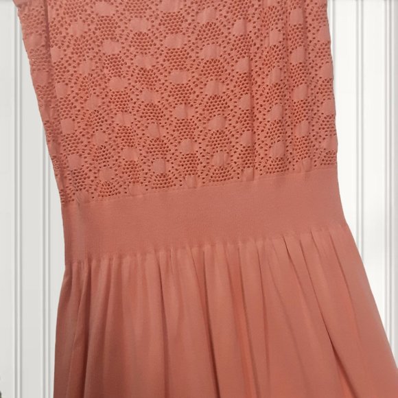 Strapless Lace Knit Mini Dress - Picture 2 of 4